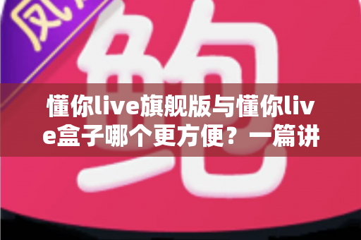 懂你live旗舰版与懂你live盒子哪个更方便?一篇讲透差异与选购建议的实用指南 懂你live旗舰版与懂你live盒子哪个更方便?一篇讲透差异与选购建议的实用指南