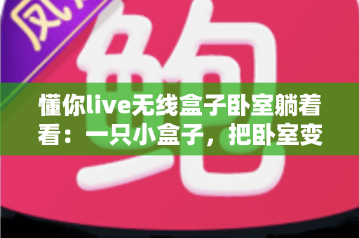 懂你live无线盒子卧室躺着看：一只小盒子，把卧室变成私人影院