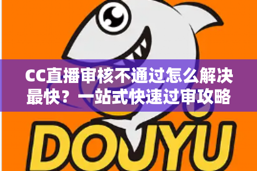 CC直播审核不通过怎么解决最快？一站式快速过审攻略与避坑指南