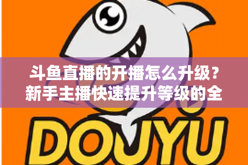 斗鱼直播的开播怎么升级？新手主播快速提升等级的全方位实战攻略
