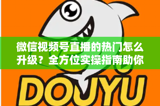 微信视频号直播的热门怎么升级?全方位实操指南助你流量快速增长 微信视频号直播的热门怎么升级?全方位实操指南助你流量快速增长