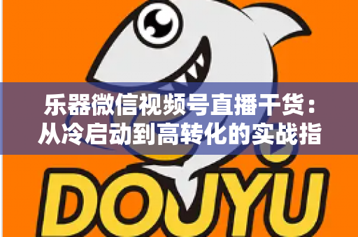乐器微信视频号直播干货：从冷启动到高转化的实战指南