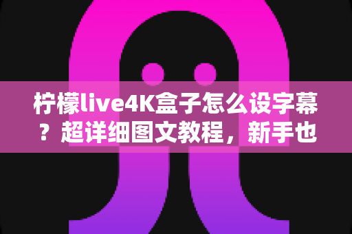 柠檬live4K盒子怎么设字幕?超详细图文教程,新手也能一分钟学会 柠檬live4K盒子怎么设字幕?超详细图文教程,新手也能一分钟学会