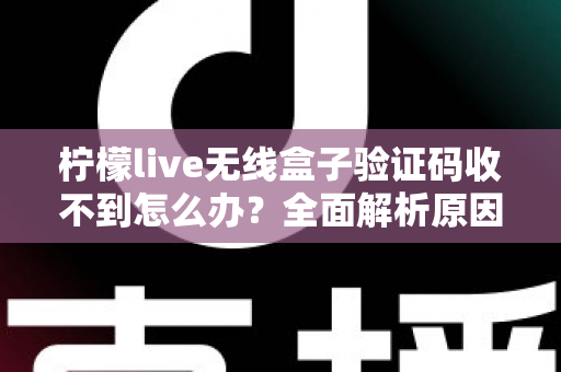 柠檬live无线盒子验证码收不到怎么办?全面解析原因与高效解决方法指南 柠檬live无线盒子验证码收不到怎么办?全面解析原因与高效解决方法指南