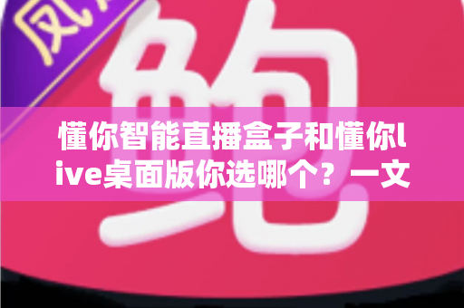 懂你智能直播盒子和懂你live桌面版你选哪个?一文读懂两者差异与选购指南 懂你智能直播盒子和懂你live桌面版你选哪个?一文读懂两者差异与选购指南